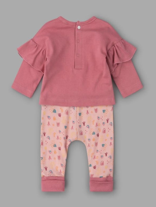 Baby Random Motif 2PC Lounge Set 0-18M